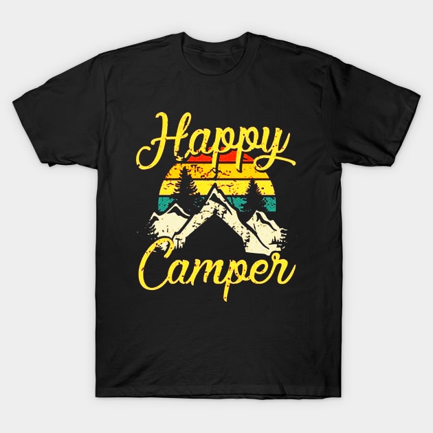 Happy Camper T-Shirt by hananfaour929